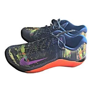 Nike Air Zoom Womens 8.5M Metcon 6 I Am Not A Robot Blue Void Crimson CT1246 460